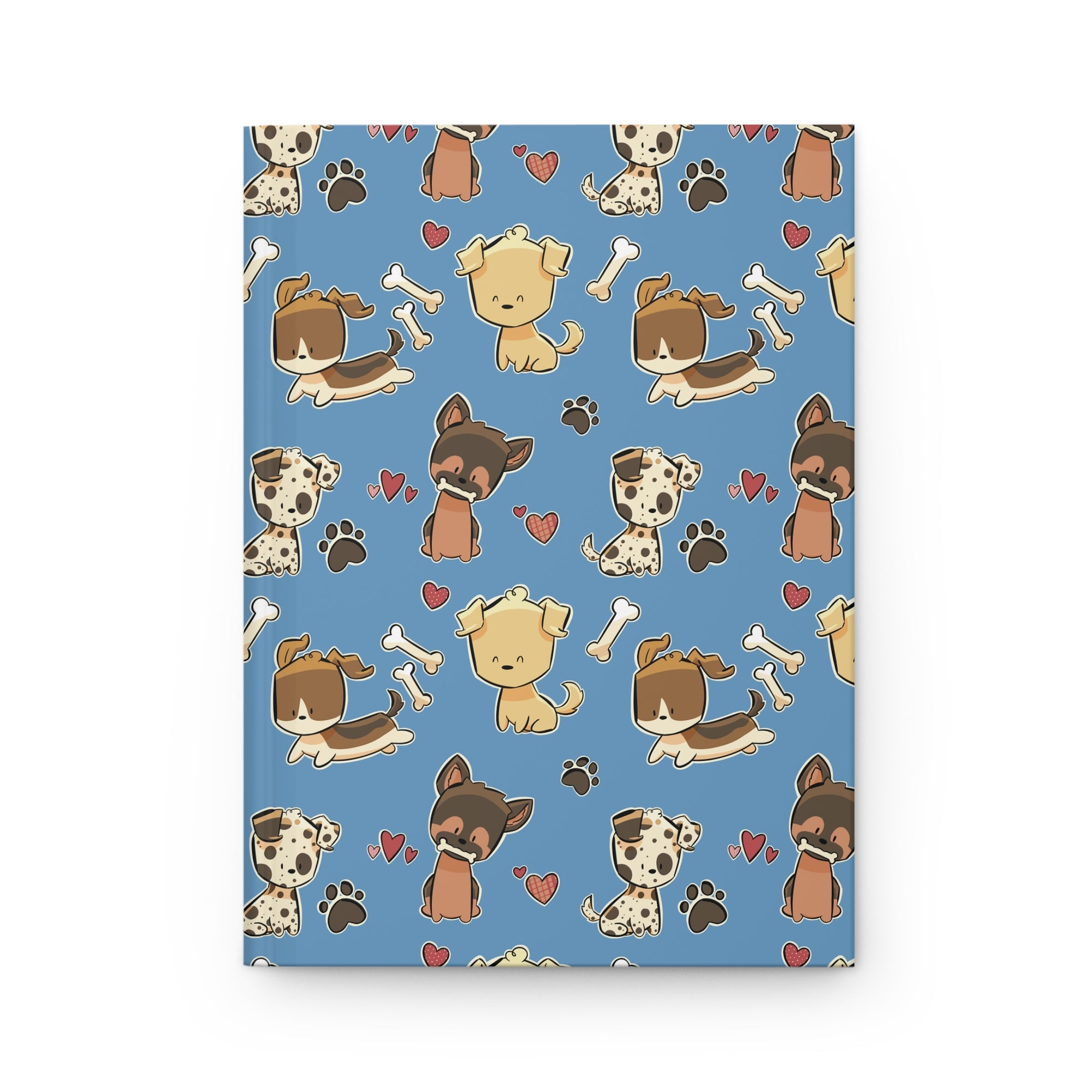 Peppy Pup Hardcover Journal Matte