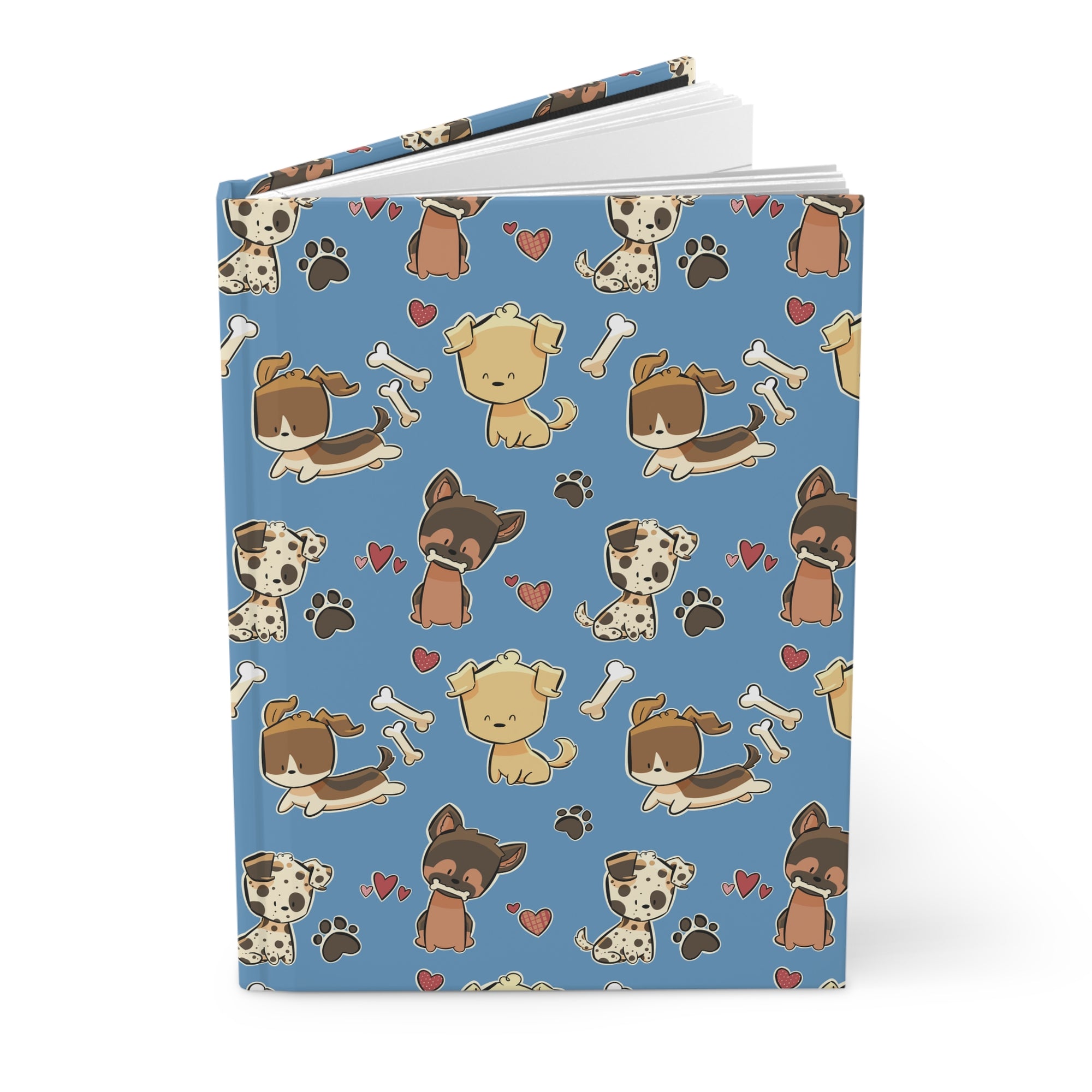 Peppy Pup Hardcover Journal Matte