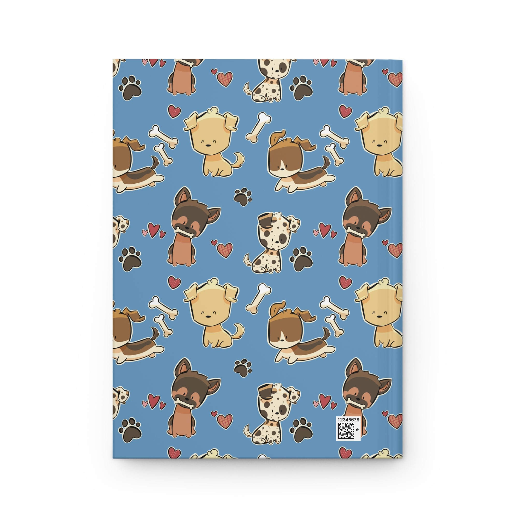 Peppy Pup Hardcover Journal Matte