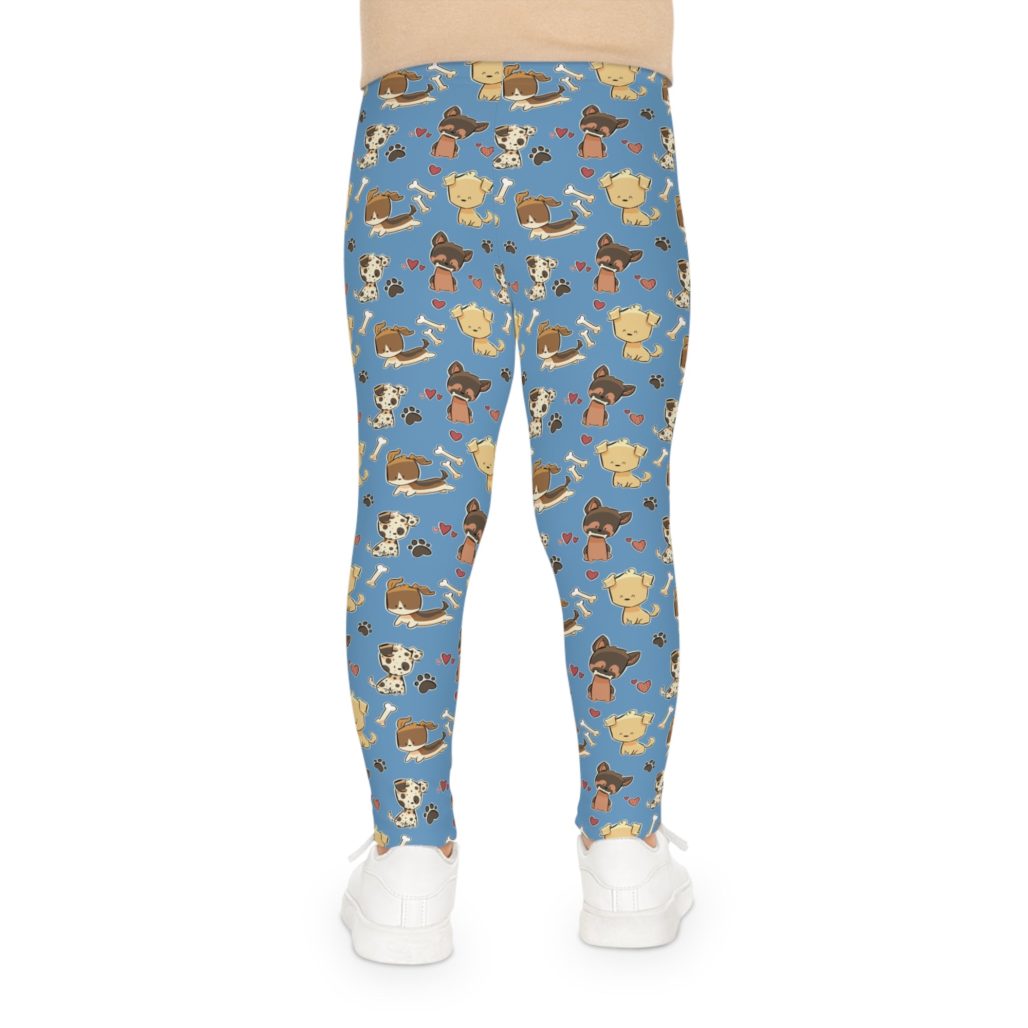 Peppy Pup Kids Leggings (AOP)